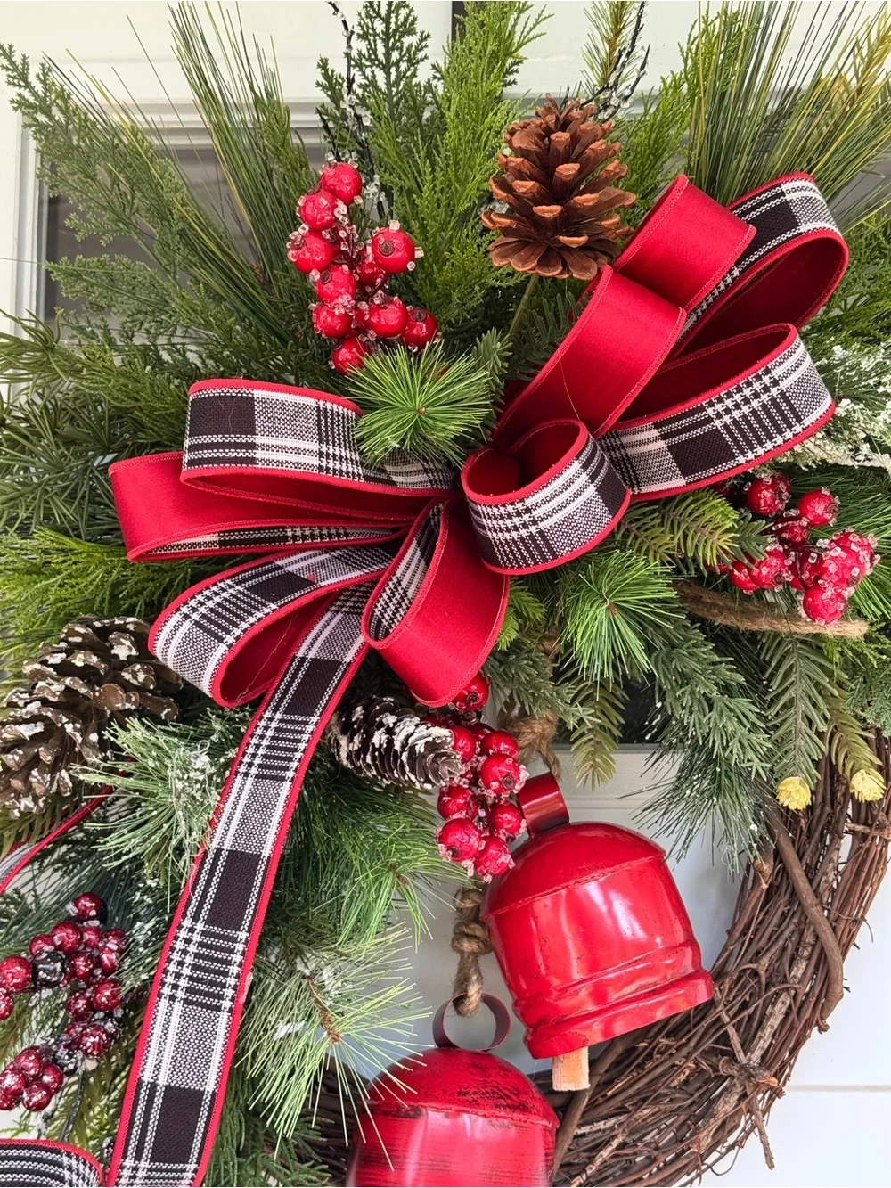 All Season Traditional Winter Wreath
